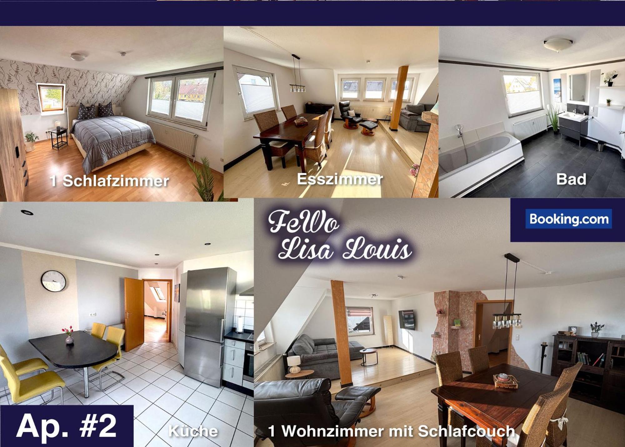 Grosse Comfort-ferienwohnungen Haus Bonni Appartement *