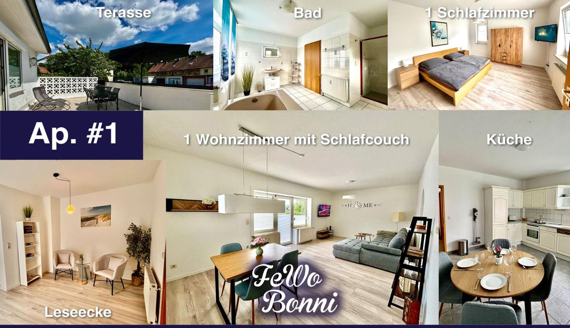 Appartement Grosse Comfort-ferienwohnungen Haus Bonni *